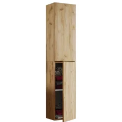 Badmöbel Set Holzoptik Cudalo