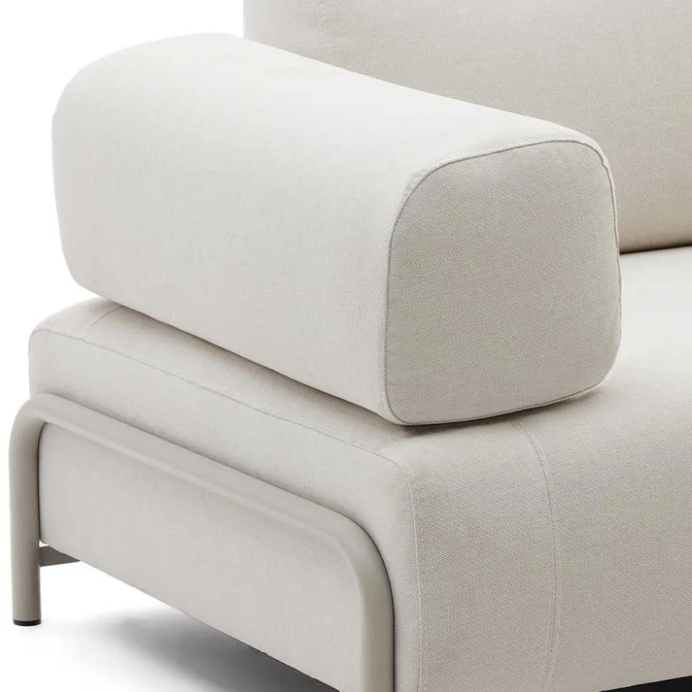 Beige Wohnzimmercouch Vivo