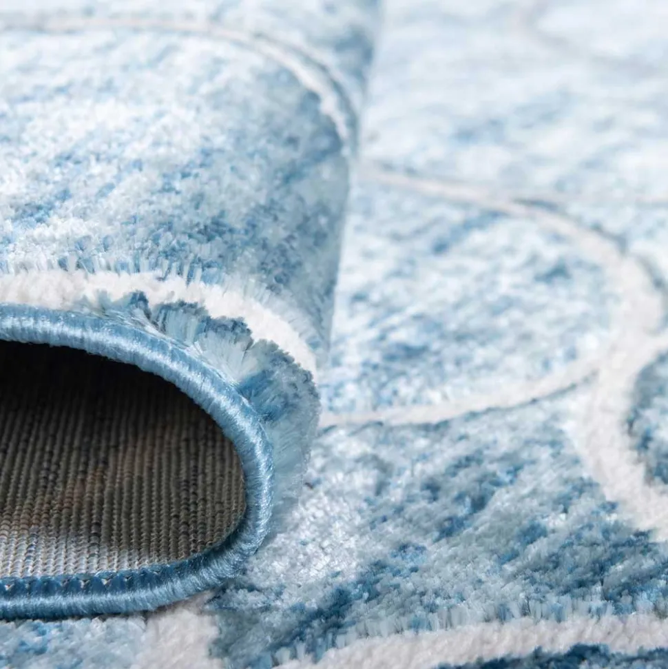 Blauer Teppich Acasa