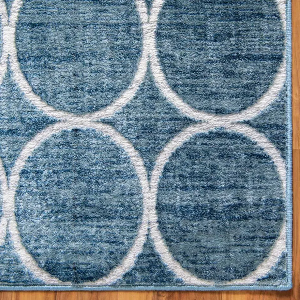 Blauer Teppich Acasa