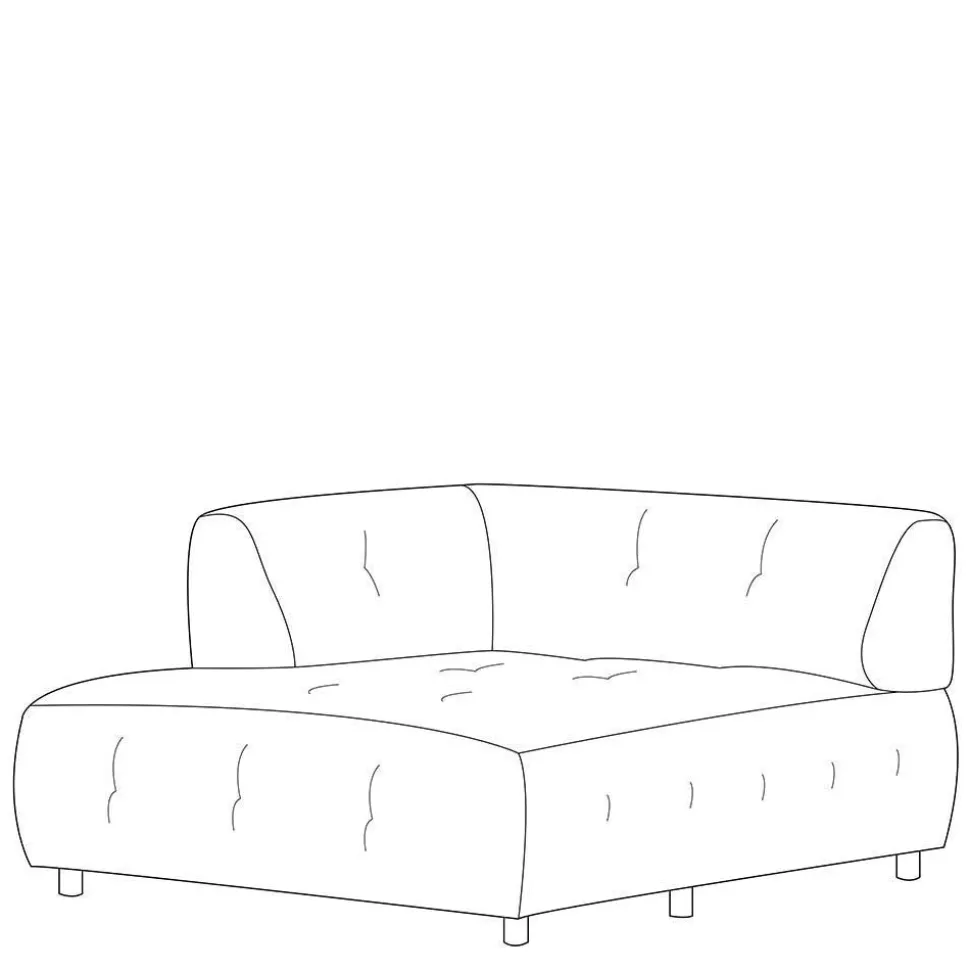 Cord Modulsofa Ecke links Catluma