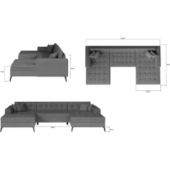 Couchlandschaft Brusetta