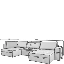 Couchlandschaft Maxi