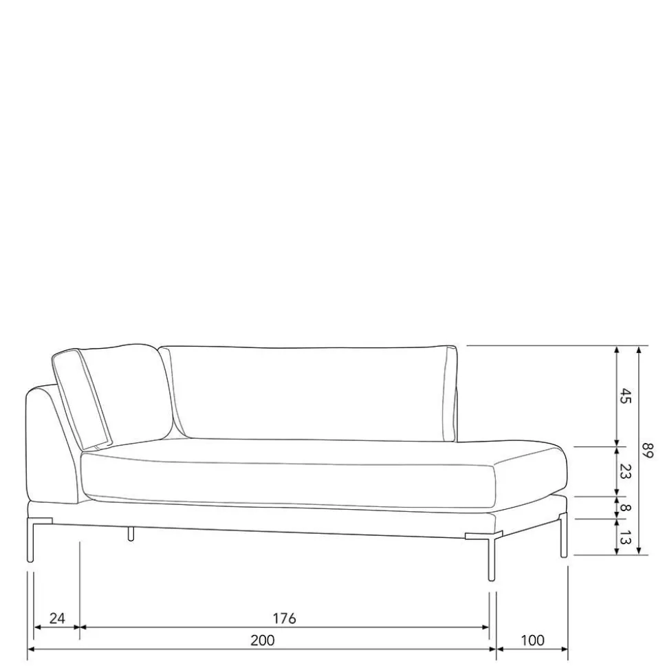Couchlandschaft modular Rio