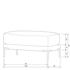 Couchlandschaft modular Rio