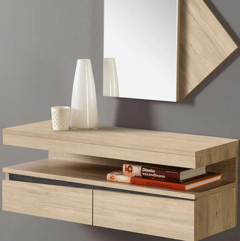Design Spiegel und Wandkonsole Lastroja