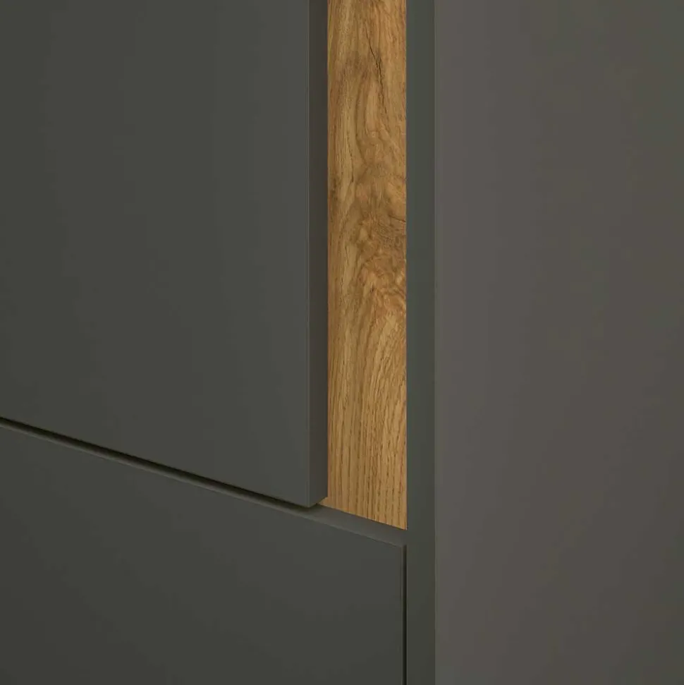 Design Wohnwand mit Schreibtisch Uzniana