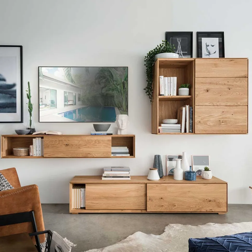 Design Wohnzimmerwand Rennia