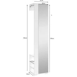 Dielen Garderobe Nemphia