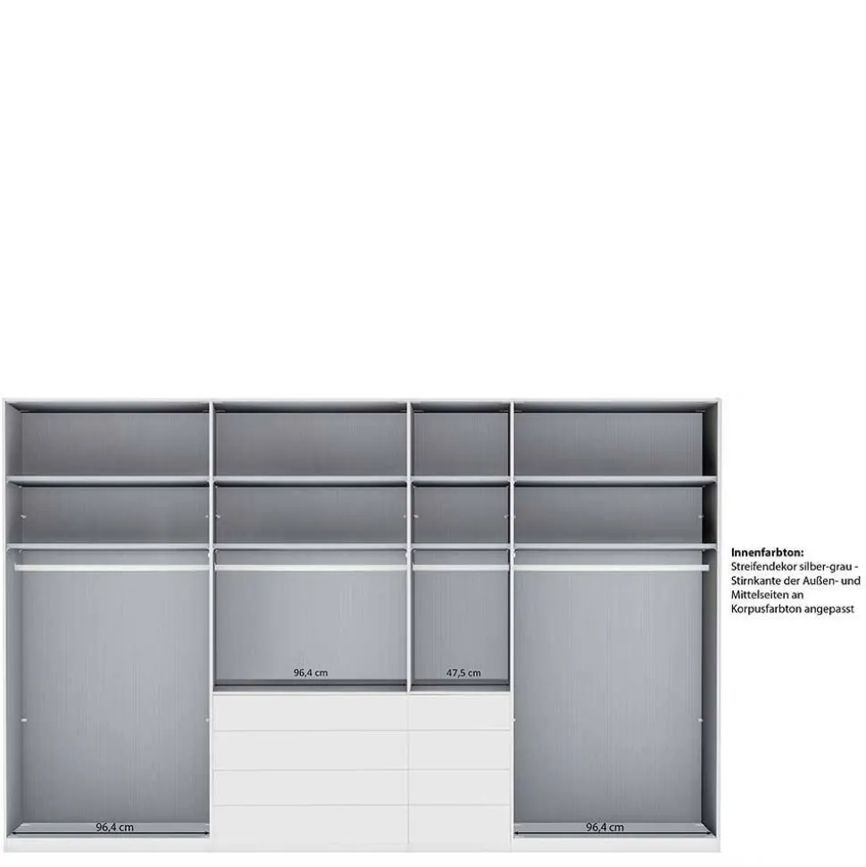 Drehtürenkleiderschrank Latina