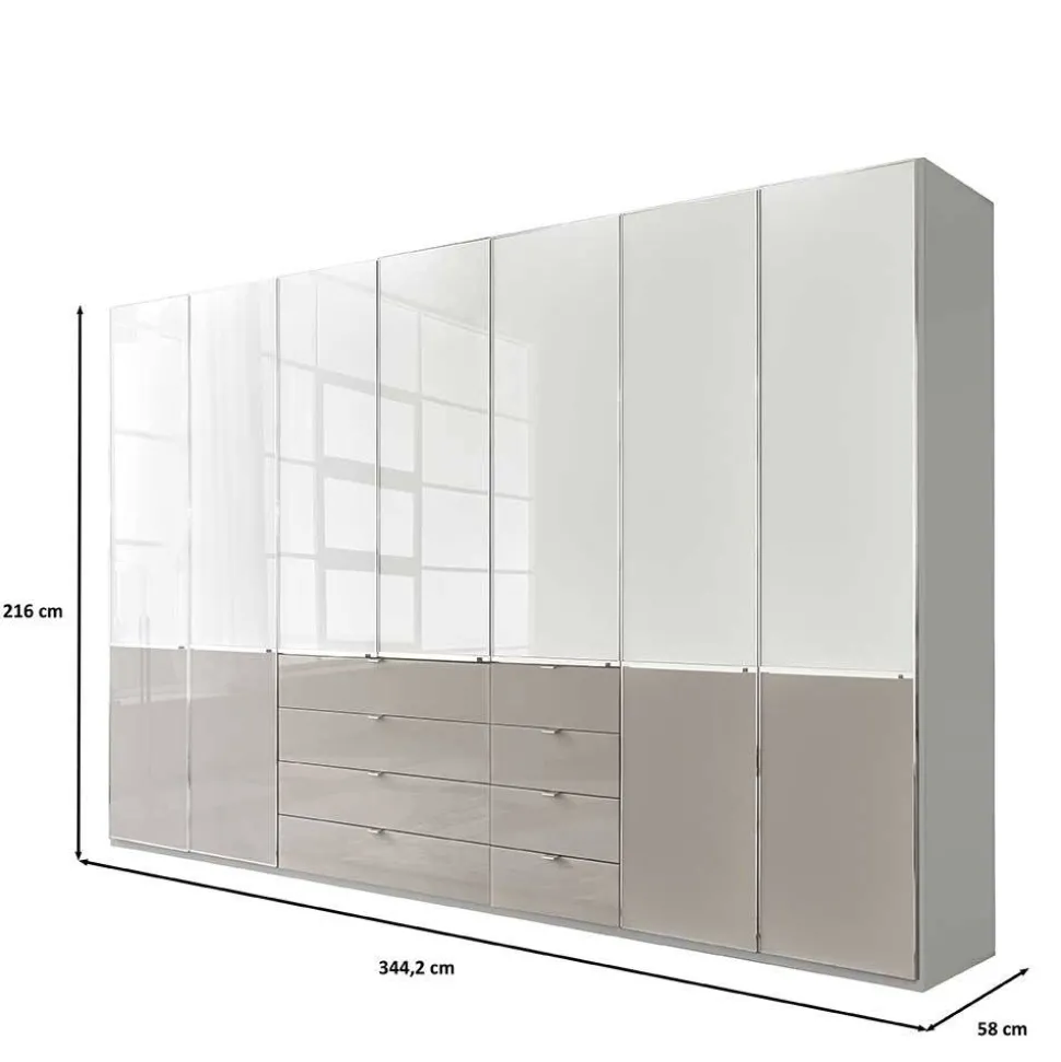 Drehtürenkleiderschrank Latina