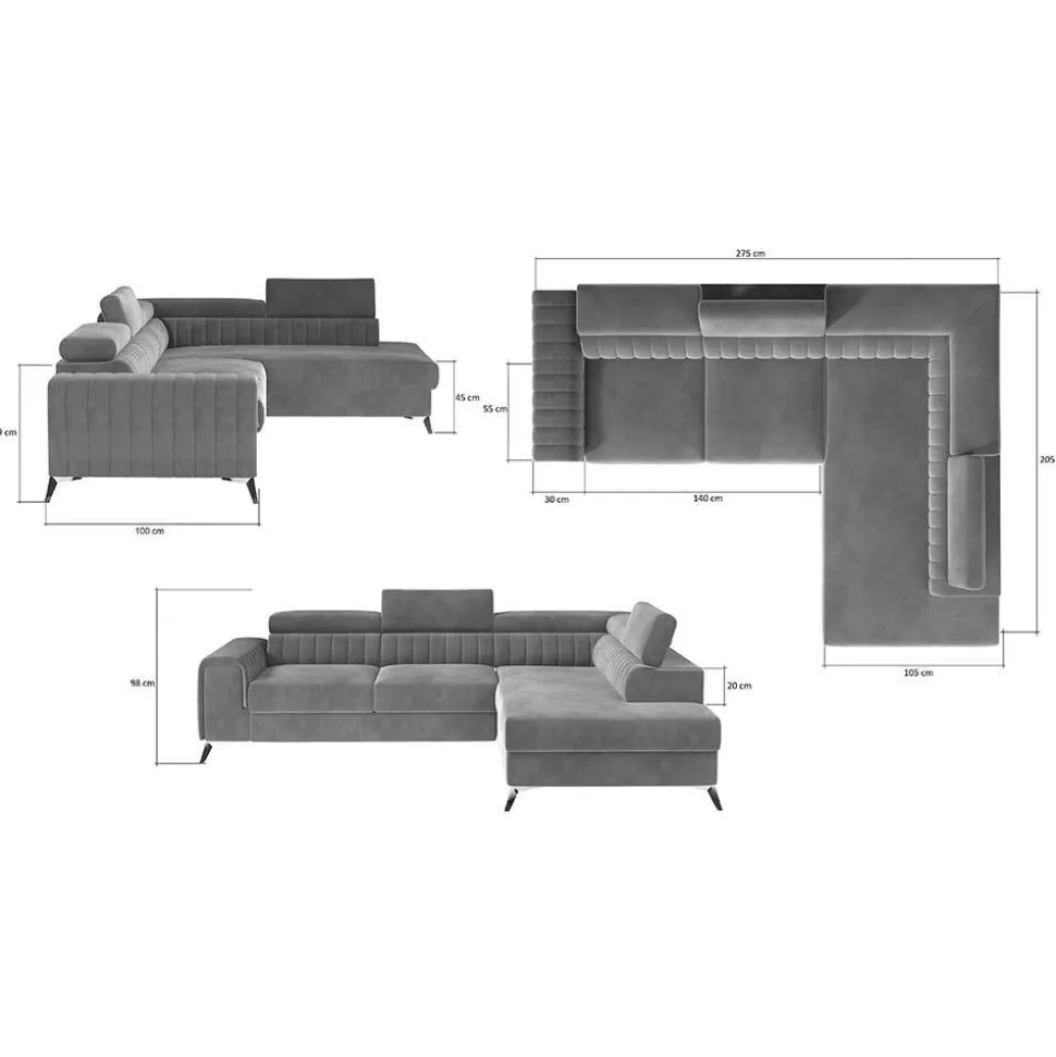 Eckschlafsofas Coestra