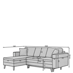 Ecksofa Ovina