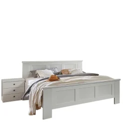 140er Bett Weiß Tudana