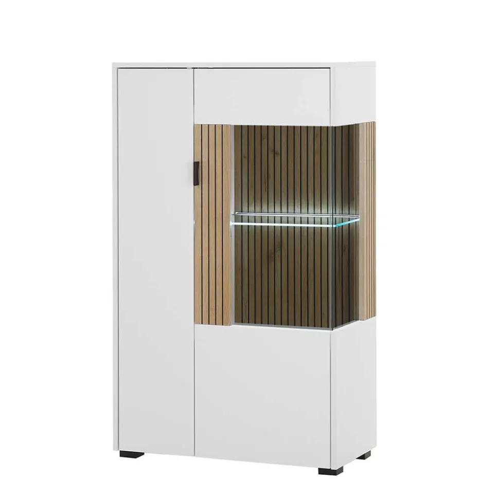 Fernseher Schrankwand modern Saladd