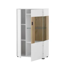 Fernseher Schrankwand modern Saladd