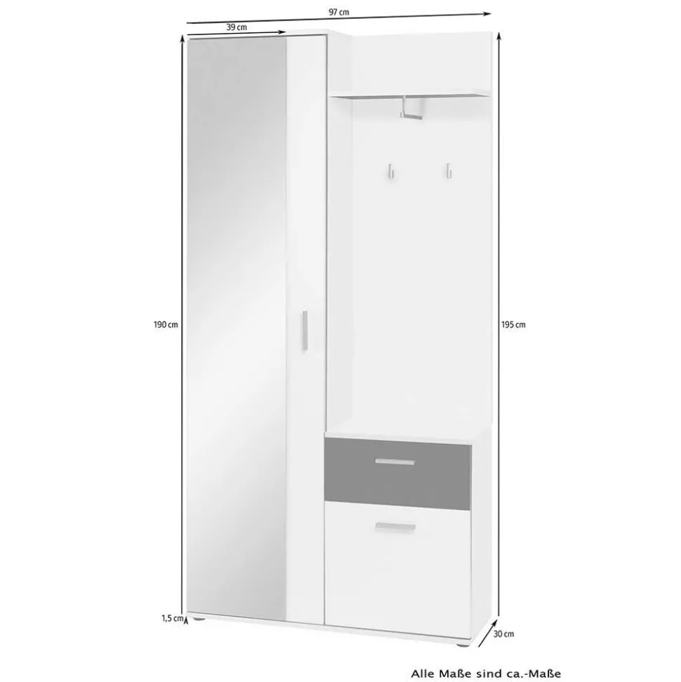 Flur Garderobe Laromain