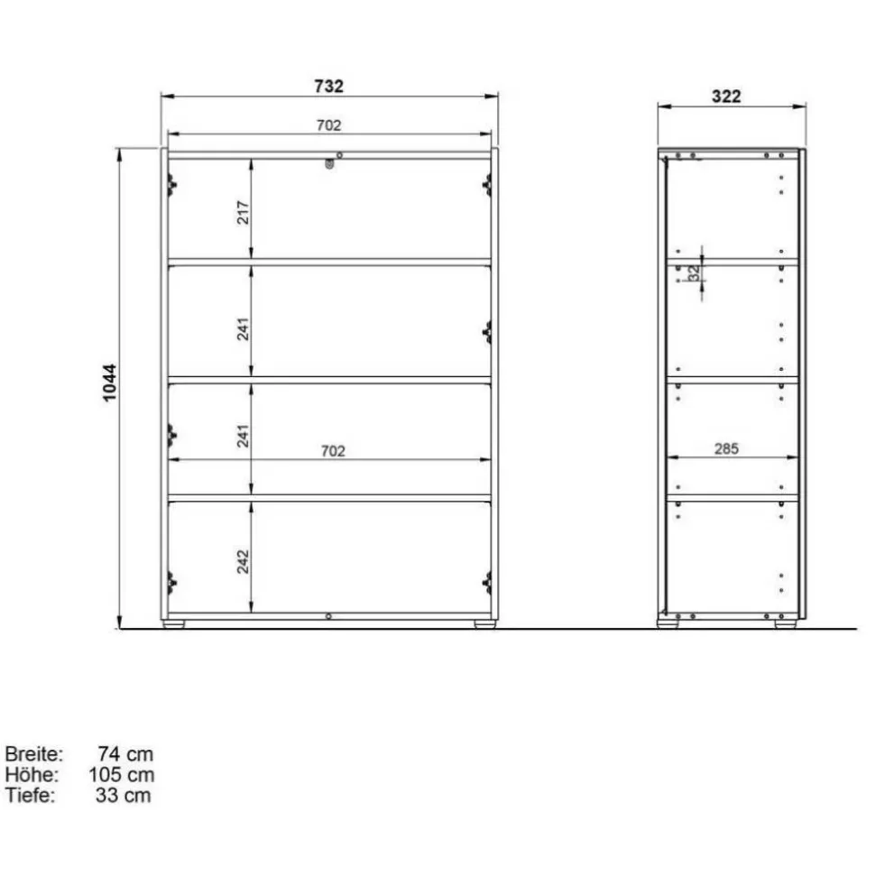 Garderobe Flur Flakes