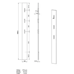 Garderobe Flur Flakes