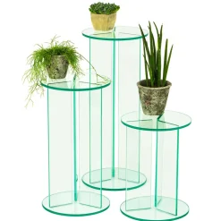 Glas Blumenständer Chaplin