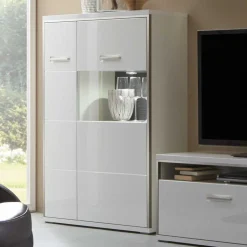 Hochglanz Highboard Lefaria
