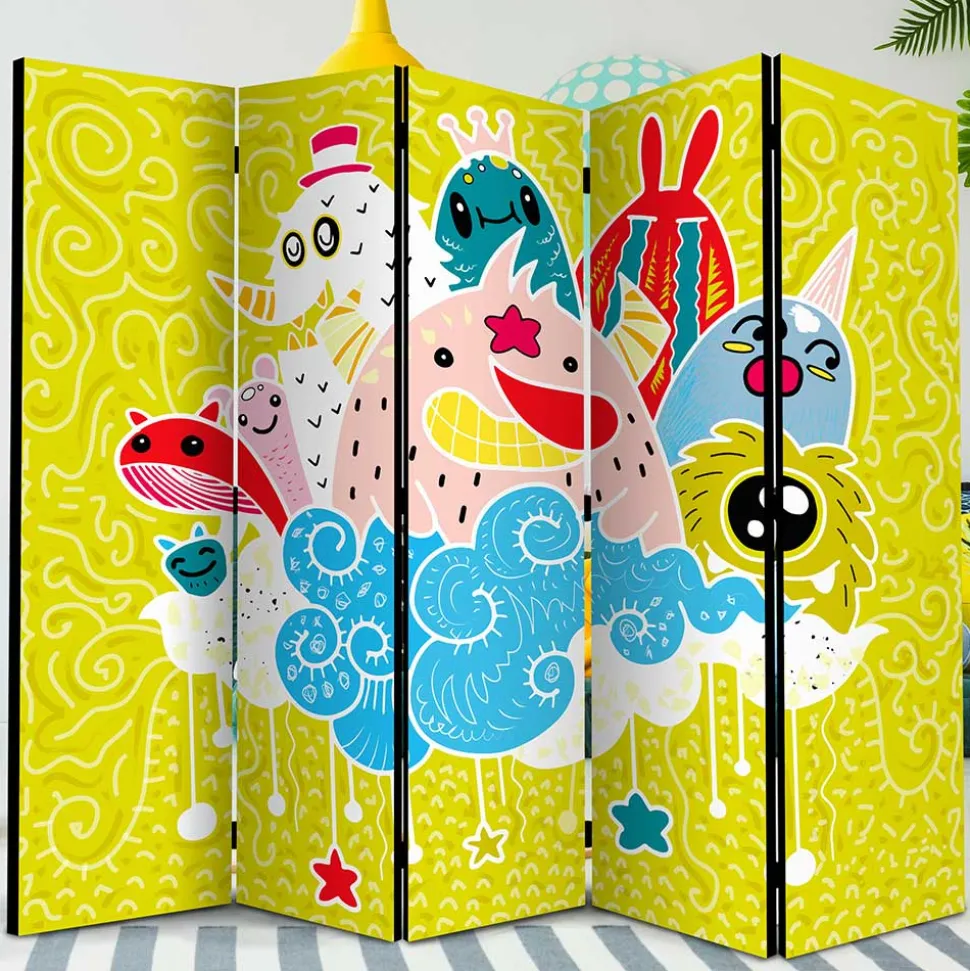 Kinder Umkleidewand Catheen