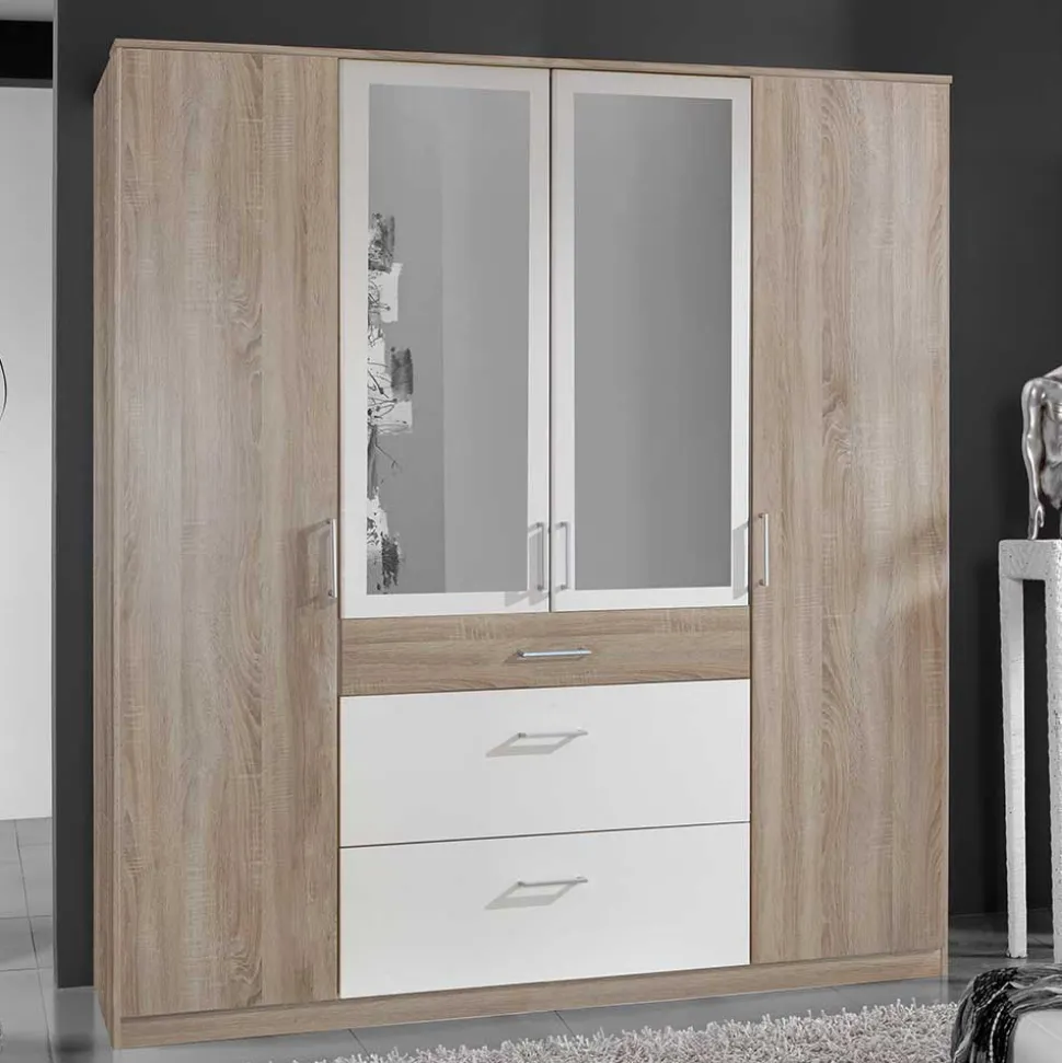 Kleiderschrank mit Schubladen Milana