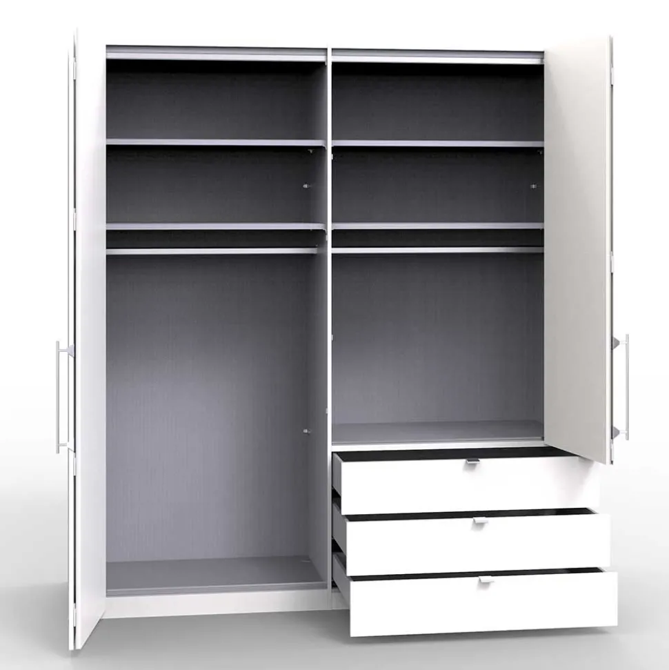 Kombi Schlafzimmerschrank Yunidra