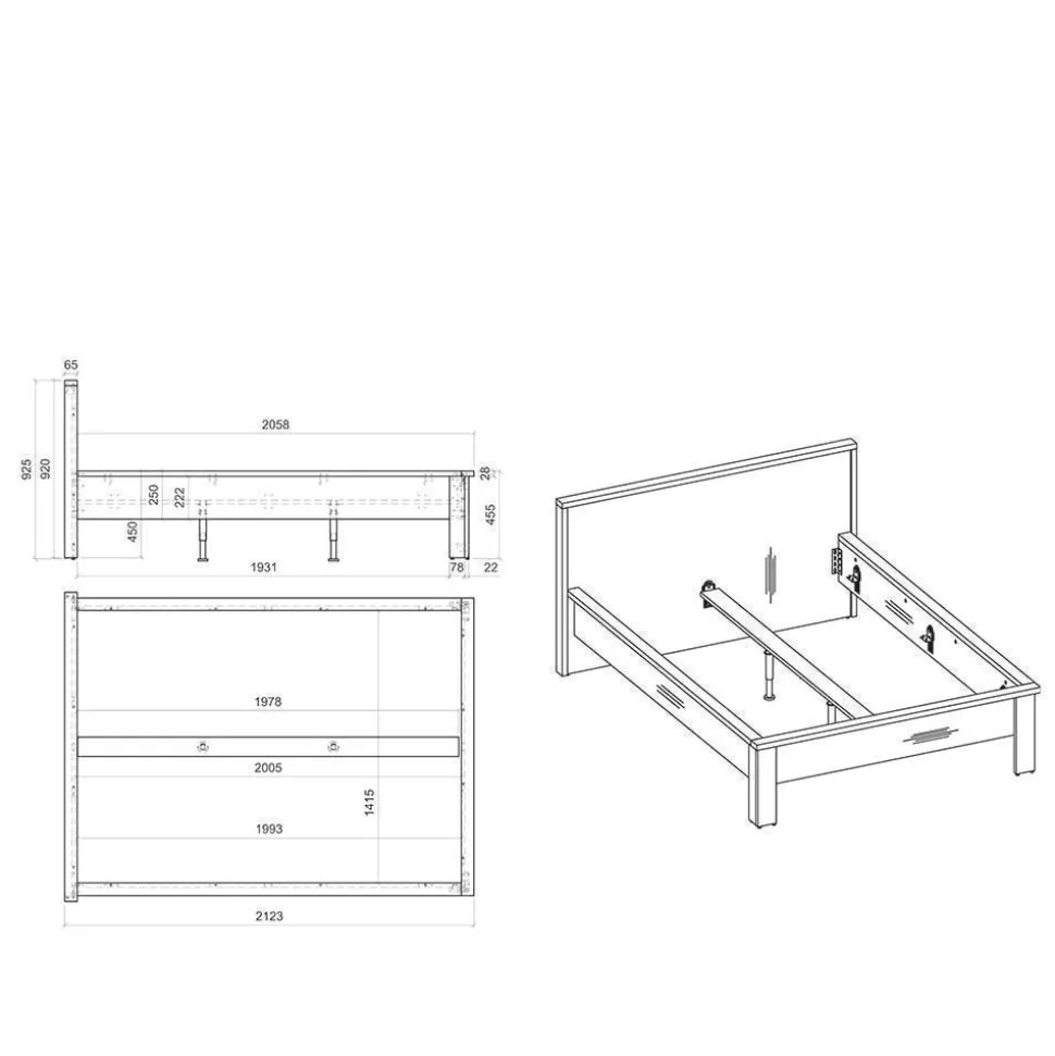 Komplettschlafzimmer Studiana