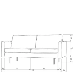 Loungesofa Izmael