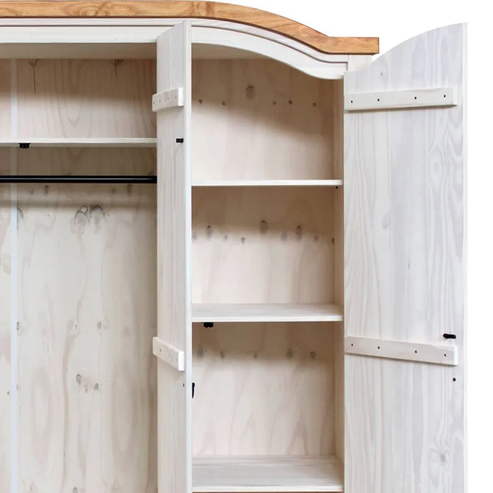 Massivholzkleiderschrank Blouno