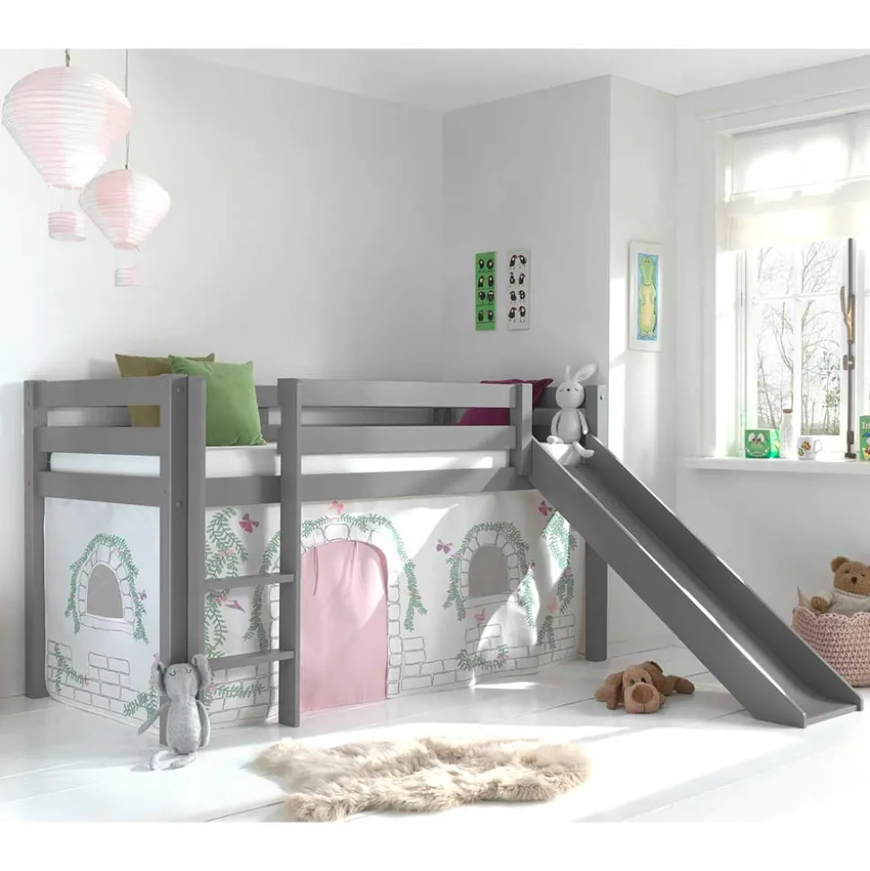 Mädchen Kinderzimmerbett Rundo