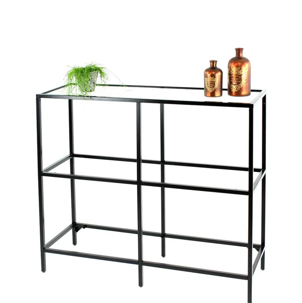 Metall und Glas Regal Entrega