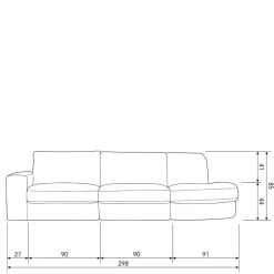 Modulares Sofa Fredoco
