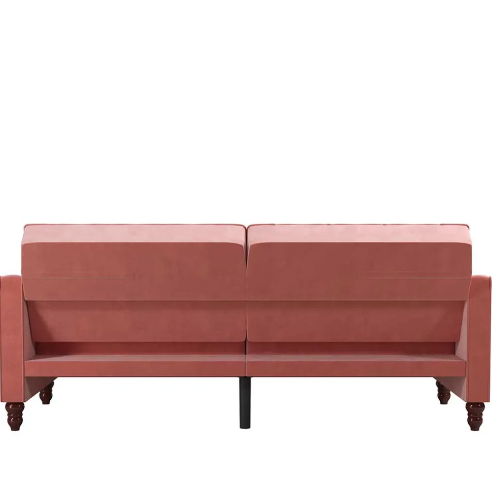 Rosa Klappsofa Clienta