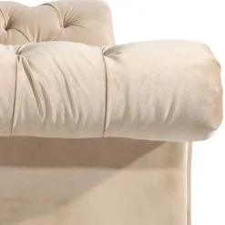 Samtvelours Sofa Segin