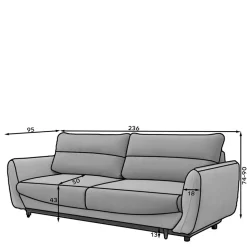 Schlafsofa Amdona