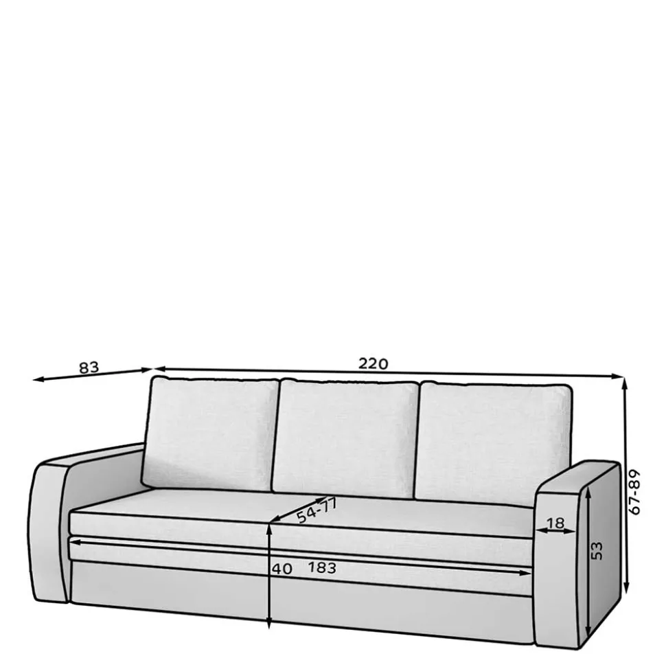 Schlafsofa Carlow