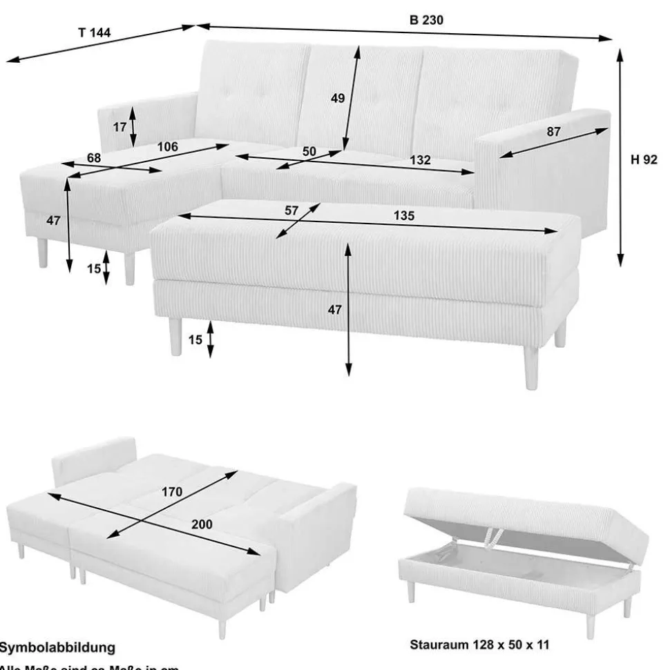 Schlafsofa Teleska