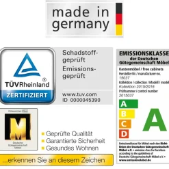 Schlafzimmermöbel komplett Bordana