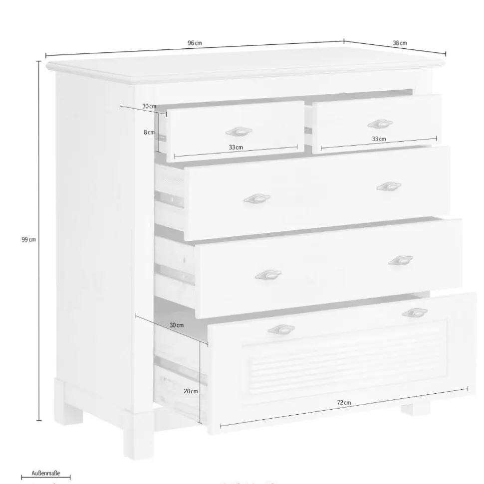 Schubladenkomode Venisavo
