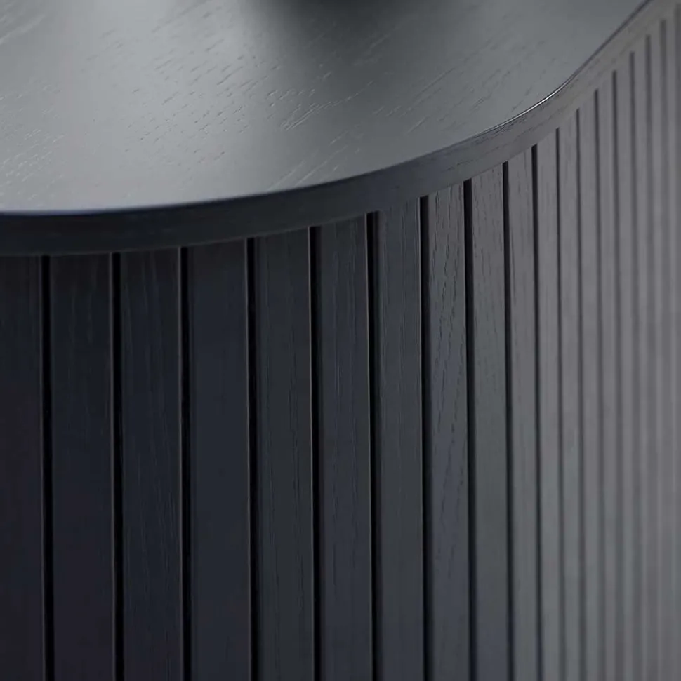 Schwarzes Highboard Sumatri