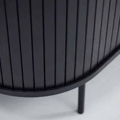 Schwarzes Highboard Sumatri