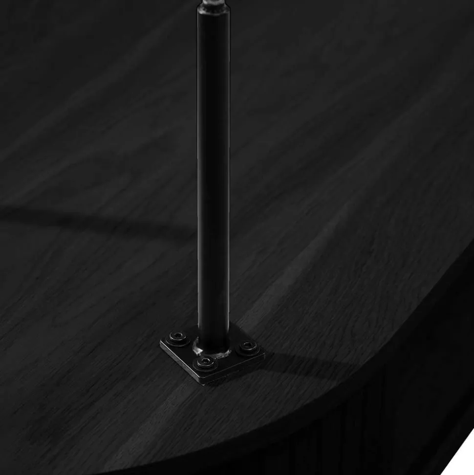 Schwarzes Highboard Sumatri