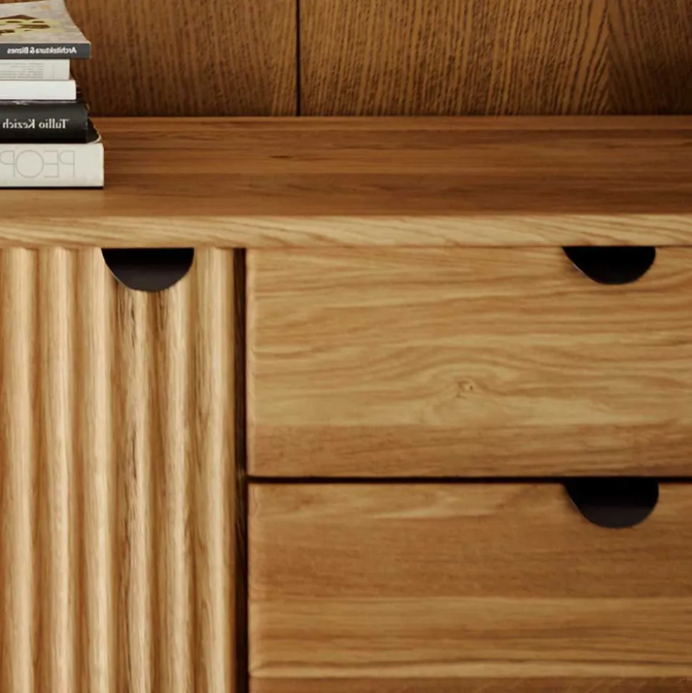 Sideboard aus massivem Holz Clantica