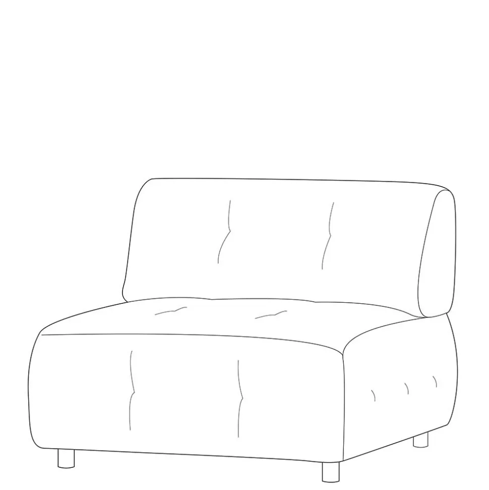 Sofa Element Einsitzer modular Zitalian