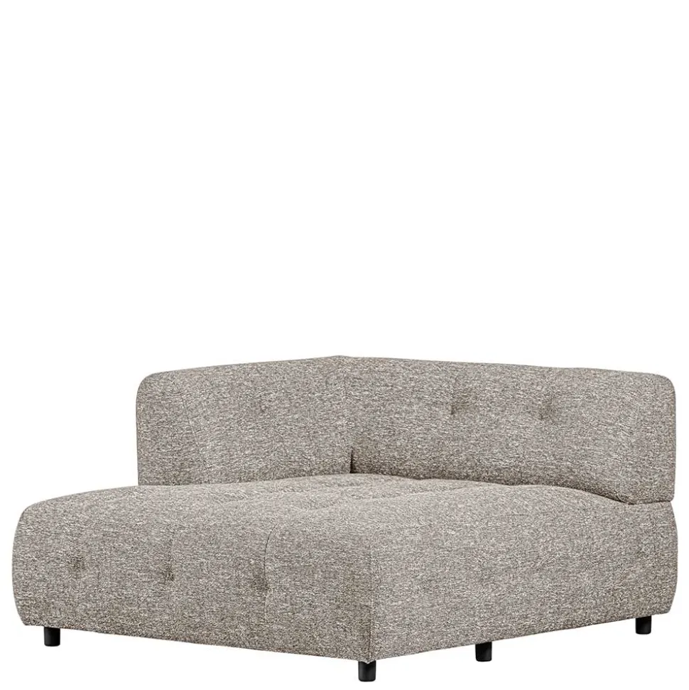 Sofa Element links hellgrau Ajama