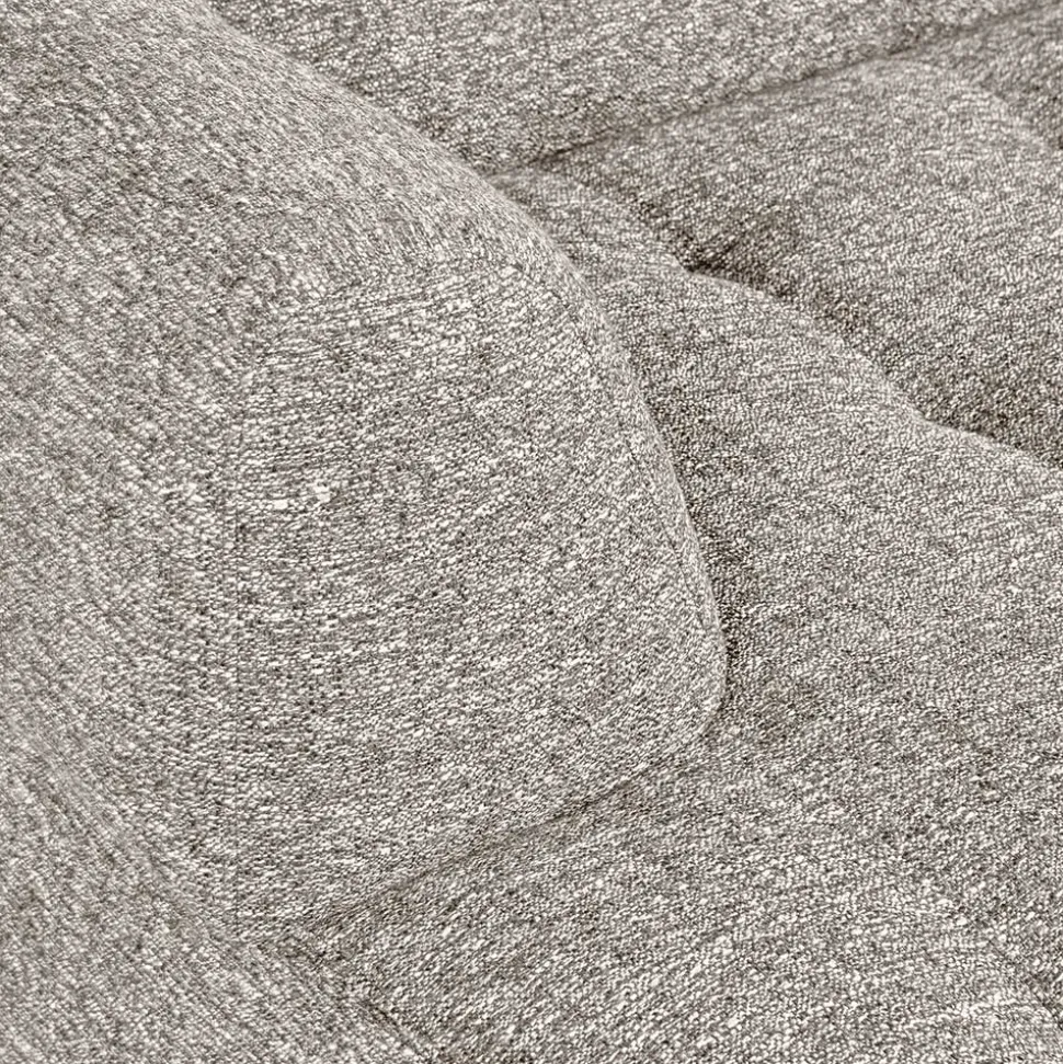 Sofa Element links hellgrau Ajama