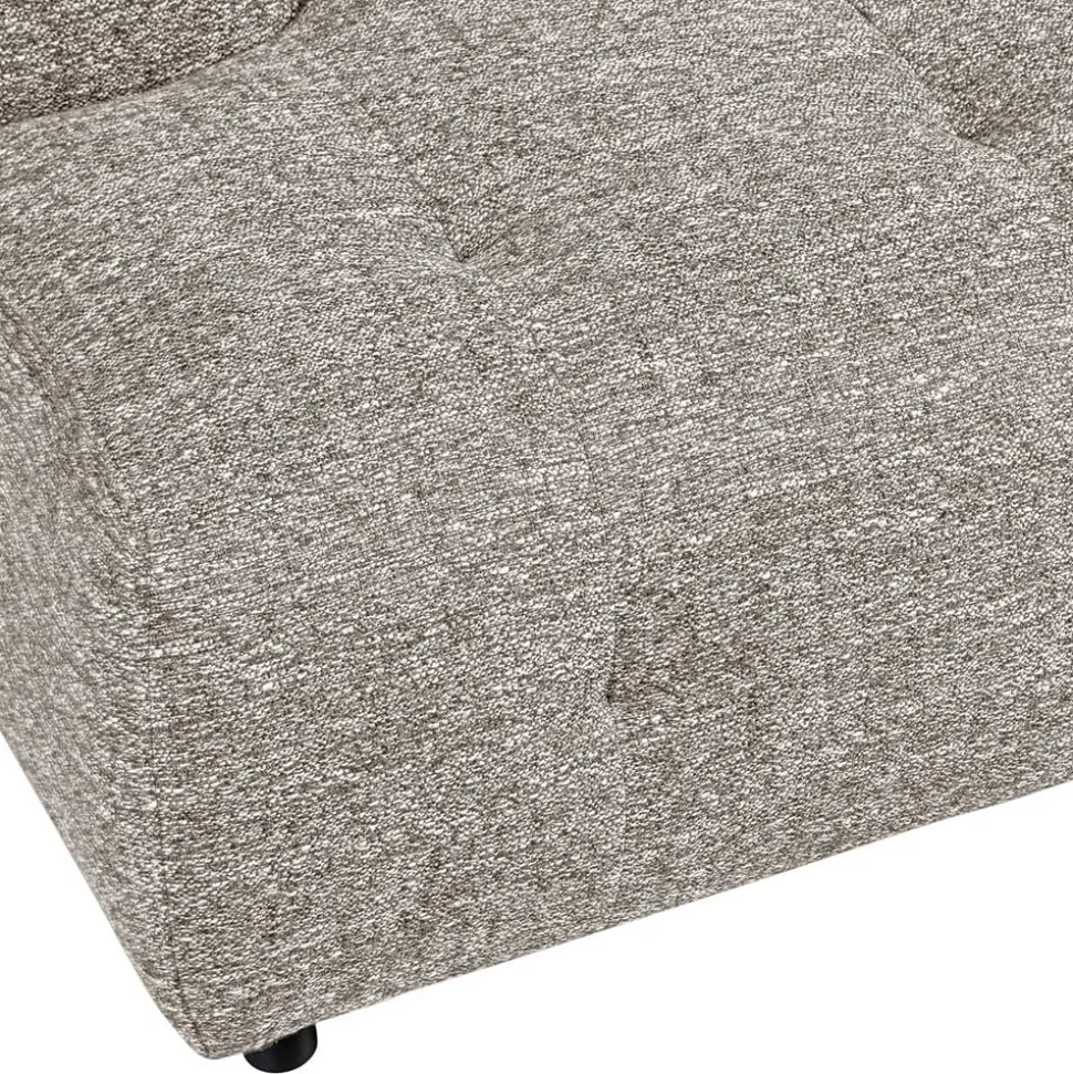 Sofa Element links hellgrau Ajama