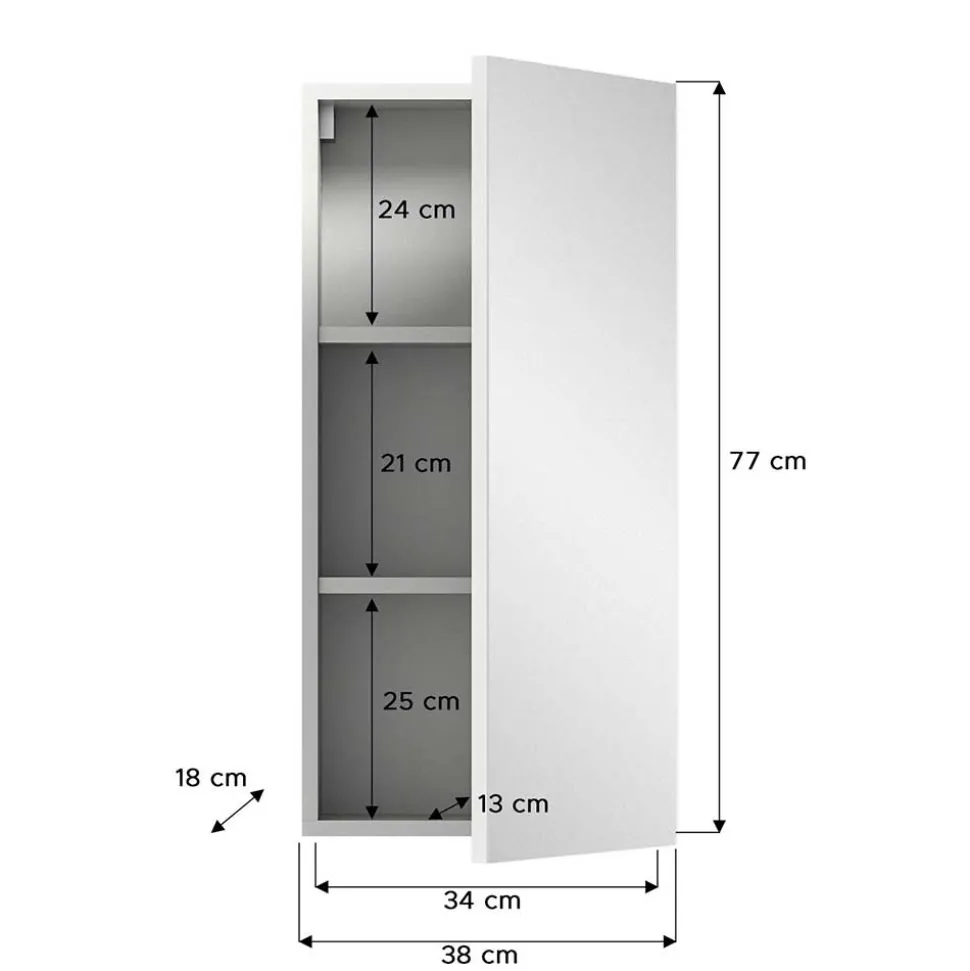 Spiegelschrank Bad Adeass